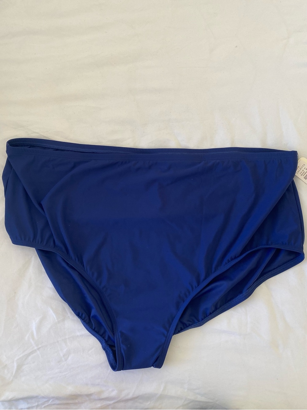 Talbots Miraclesuit NWT 24W UPF 50+ High Waist Bikini Bottoms - Royal Blue
